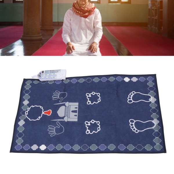 Islamsk interaktiv bønneteppe Pedagogisk 7 språk 36 moduser Muslimsk interaktiv bønnematte B