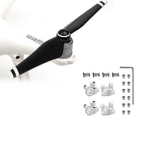 [02]Til DJI Phantom 4 Pro 9455S 2 par propeller monteringspropelbase bladfæste dronedele beslag Acc