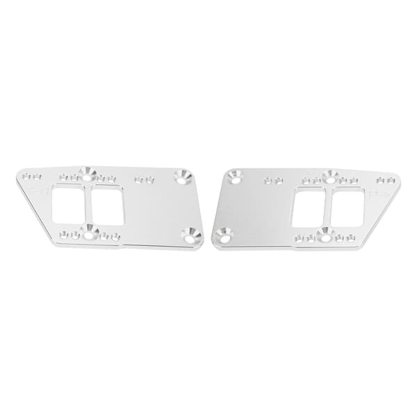 2 STK Motorbytesfäste Konverteringsplatta av Aluminiumlegering för Chevrolet LS1 LS2 LS3 LS6 LS Motor