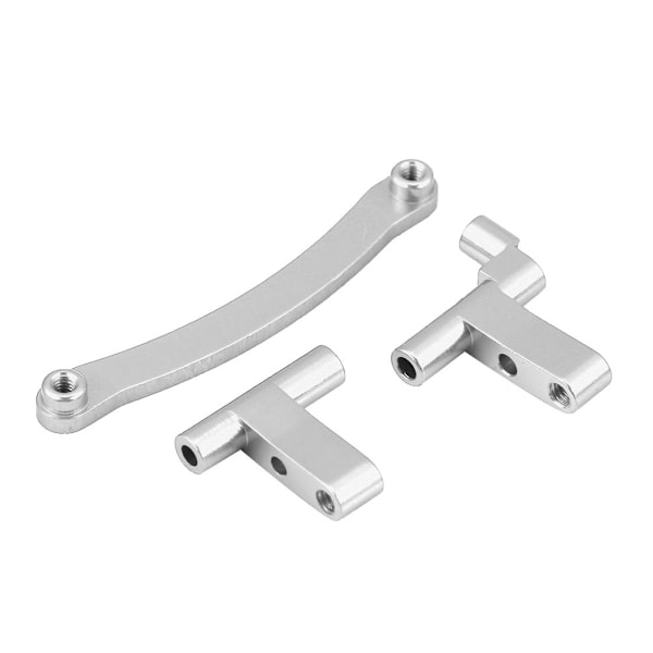 Styrserverspärr komplett montering i aluminiumlegering för FS Monster 1/18 skala RC-truck (Silver)