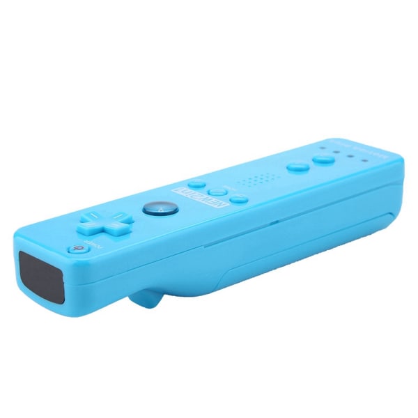 Somatosensorisk Spilhåndtag Controller Gamepad Indbygget Accelerator til Nintendo Wii WiiU (Blå)