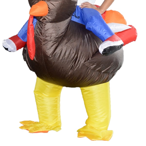 Oppustelig Halloween Kostume Kalkun Kostume til Mænd
