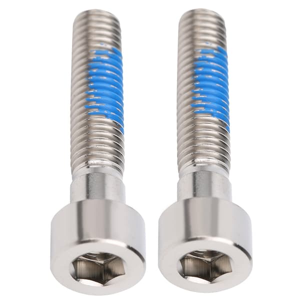 2st M6x30mm Cykelstyre Styrstam Bultar Headset Lock Skruvar Silver