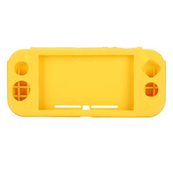 Silikone Spillekonsol Beskyttende Case Cover med Grip Anti-Slip tilbehør til Switch Lite (gul)