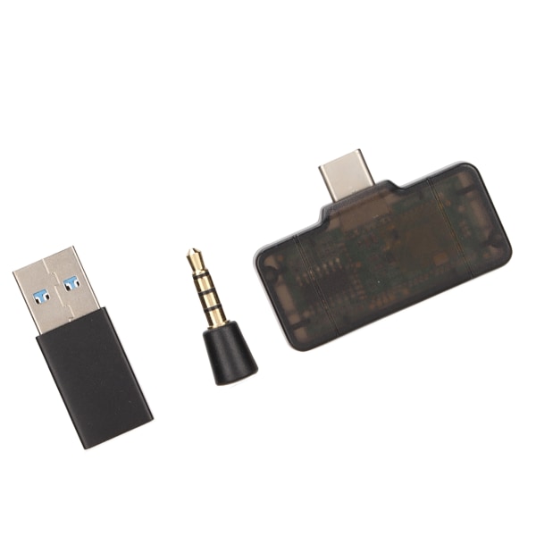 HS-SW287 Bluetooth lähetin, monitoiminen langaton Type C Bluetooth Dongle-sovitin PS4 PC:lle musta