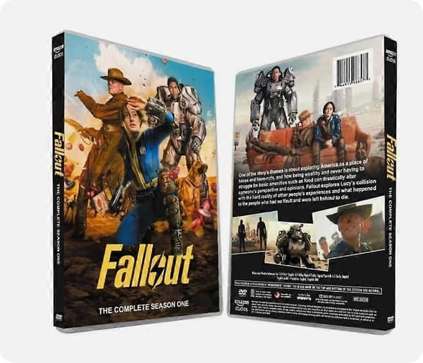 【02】Fallout sæson 1 DVD 3-disc engelsk version Ny boks sæt forseglet