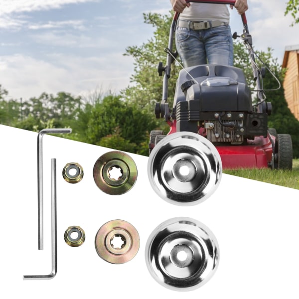 2Set Gear Case Trykkplate Pakning Kragemuttersett Plengressklipper Børsteskjærer Tilbehør