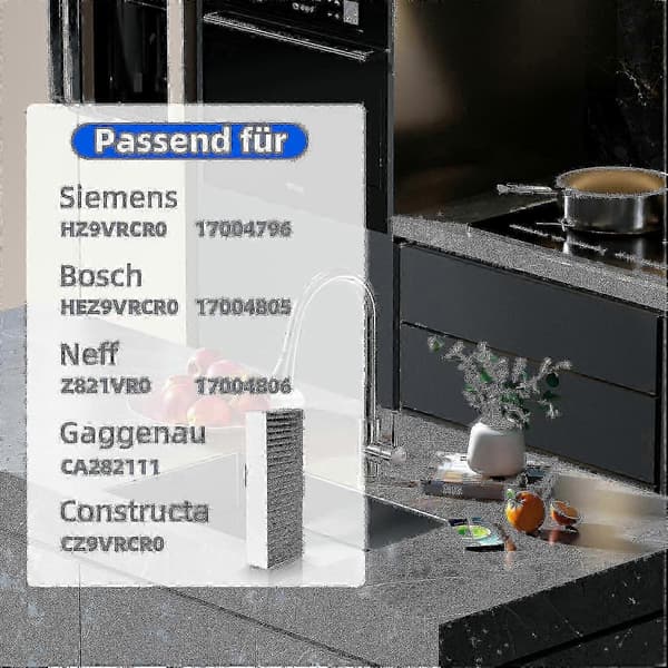 Emhætte kulfiltre til Neff Gaggenau 4 stk.