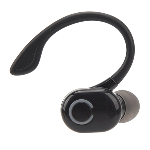 Støydempende Bluetooth-hodetelefon V5.2 Trådløs Bluetooth-ørepropp med mikrofon Lang standby Ultralett for lastebilsjåfører Kontor Svart