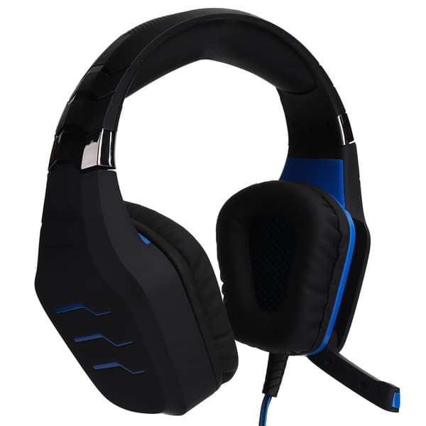 Gaming Headset med Mikrofon LED-lys for PC Laptop Dataspill