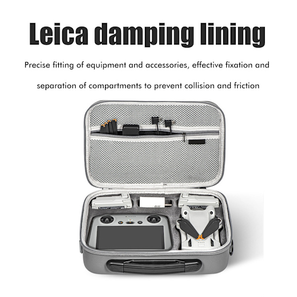 Mini 3 Pro Drone RC Smart Controller Hard Carrying Case Bærbar Kompakt