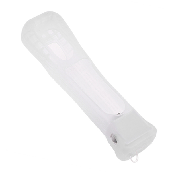 MotionPlus Sensor Adapter Silikonfodral för Nintendo Wii Fjärrkontroll Vit