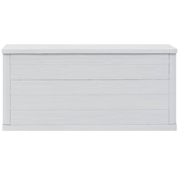 【bt02】vidaXL Dyna-arkku 280 litraa vaaleanharmaa Grey grå