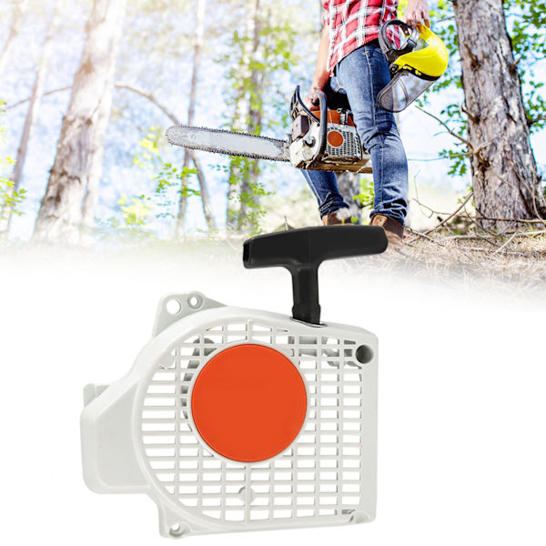 Tilbaketrekkingssnor Startstarter Passer for Stihl MS200T 020T MS200 Motorsag