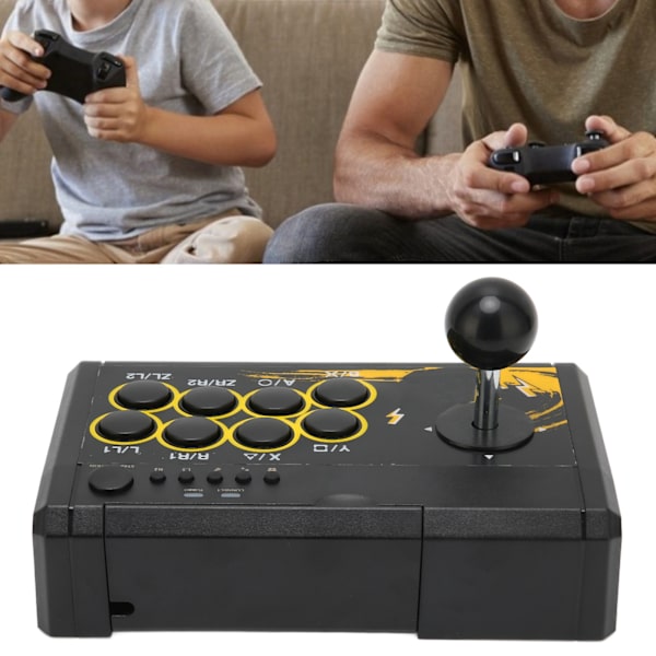 USB-trådbunden speljoystick Retro Arcade Fighting Controller Spelkonsol Gamepad för PS3 för PS4 för Switch PC