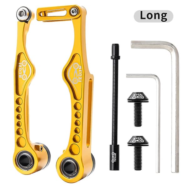 Cykel V Bremsekaliber Aluminiumlegering Ultralette Modificerede Tilbehør Red Long Arm