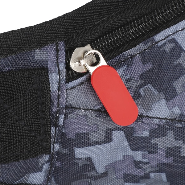 Stof Camouflage Single Shoulder Messenger Opbevaringspose Bærbar pakke til Switch Lite HostCamouflag Blue