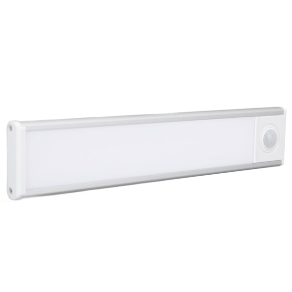 Ultra-smallad laddningsbar rörelsesensor LED-ljusremsa - 20 cm magnetisk design för vinkällare och skoskåp i elegant silver