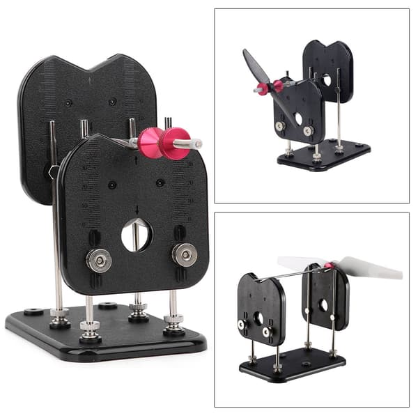 TruSpin Prop Support Balancer Tilbehør til RC Helikopter Multirotor Flyvemaskine Sort