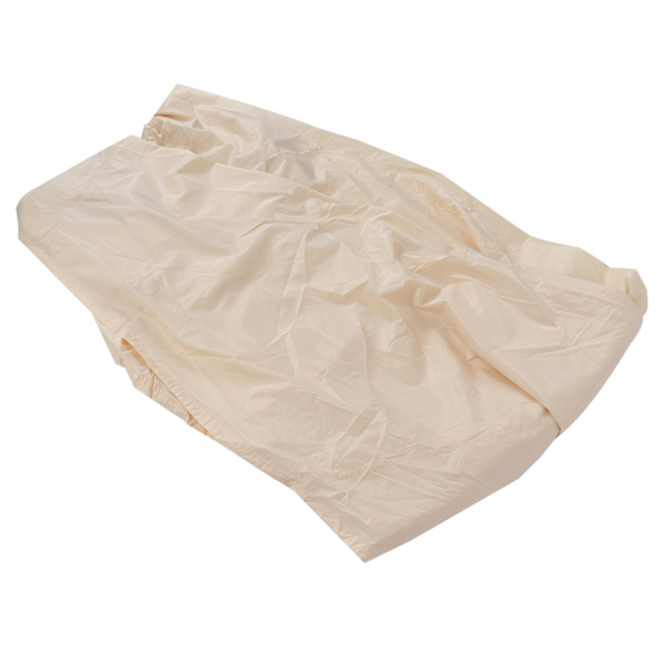 Jämliksidig Triangulär Solsegel Bärbar Regnsäker Solskydd Canoy för Utomhus Trädgård Sommar Beige 5x5x5m
