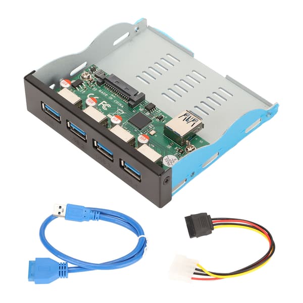 Frontpanel USB 3.1 Hub 4 Porte 10Gbps Desktop Computer Dockingstation til Kontor