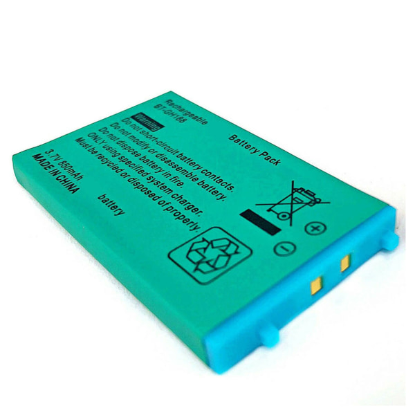 Li Ion-batteripaket 3,7V 850mAh Bärbart ersättningsbatteri med hög kapacitet med skruvmejsel för spelkonsoler Grön-W