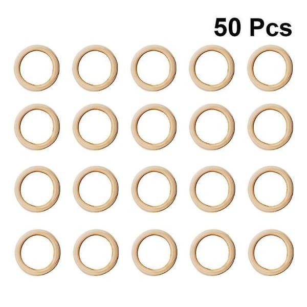50 stk. træspænderinge