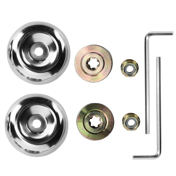 2-pack Växellåda Tryckplatta Packning Kragemutter Kit Gräsmatta Gräsklippare Borste Klippar Tillbehör
