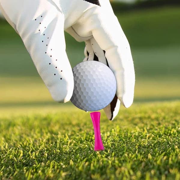 [02]Golf Tees Pack om 100 Castle Trägolftees (57MM)