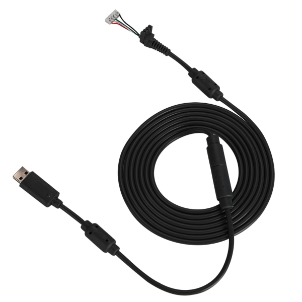 USB 4-pins Spillkontrollkabel Erstatningsledning Avtakbar Adapter For Xbox 360 (Svart)