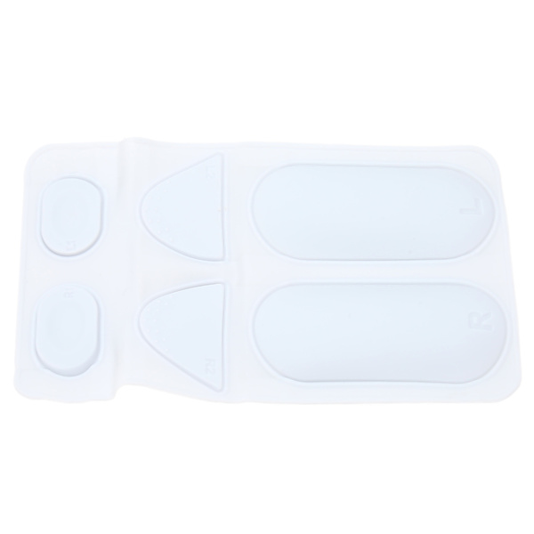 Spillsikre silikonputer for PS VR2 Sense-kontroller, svettebestandig, uten rester