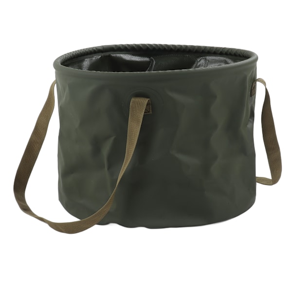 20L Sammenleggbar bøtte Lettvekt plassbesparende Multifunksjonell Grønn Bærbar bøtte for utendørs camping Reise Hjem