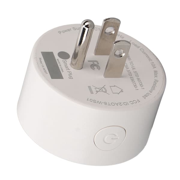 WiFi Smart Socket med APP fjernkontroll timerfunksjon for kontor stue soverom US Plug 100‑240V