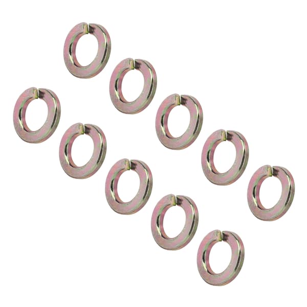 70 stk Split Spring Lock Washer Pakning Assortert Rustfritt Stål Universal Tilbehør for Bil 10mm / 0.39in