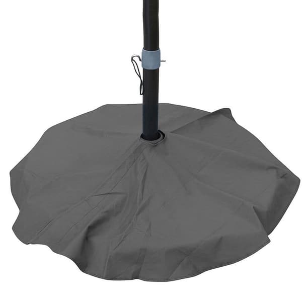 (Grå, diameter 90cm) Dammskydd för utomhus paraplybasfäste