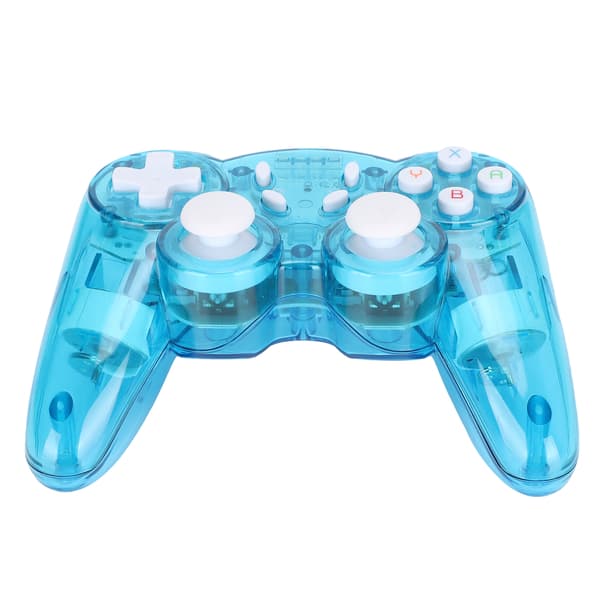 Trådløs Spilcontroller Beskyttende Skal ABS Gamepad Transparent Blå Multi Farve Tilbehør