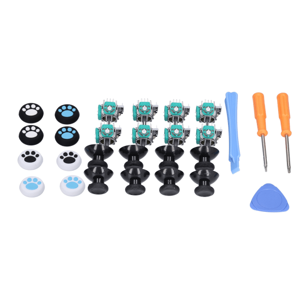 Analog Joystick Kit Komfortabel Holdbar Nem at Installere Controller Reservedele til Xbox OneQM21070991 (Kattepoter)
