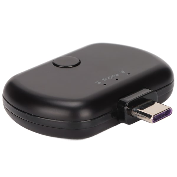 USB-C Bluetooth-senderadapter 1 til 2 Hurtig opladning Bluetooth 5.0 Sender til PS4 PC