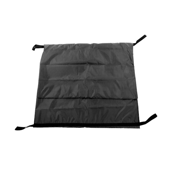 Svart Nödkadaver Kroppspåse Oxfordduk Kroppsförvaringsväska 210D Vattentät för Begravning Sjukhus Transport 210x75cm/82.7x29.5in
