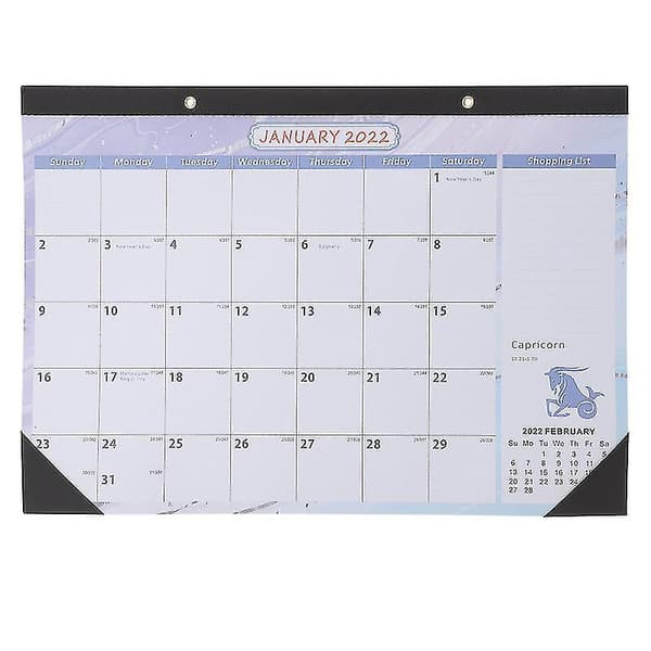 1 st 2022 års engelska kalender