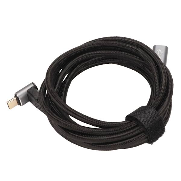 USB C 3.1 Han till Hona Kabel PD100W Snabbladdning 10Gbps 4K vid 60Hz USB C Laddningskabel för Steam Deck Spelkonsoler 200cm/78.7in