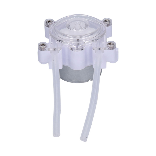 Stille Mini Husholdningspumpe med Peristaltisk Drivverk og 3 Meter Hode for Automatisk DC-Titrering - Tilgjengelig i 6V & 12V Alternativer