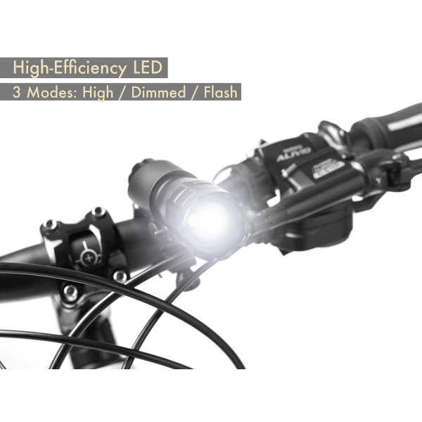 5 W maastopyörän ajovalosarja Polkupyörän taskulamppu Zoom ladattava vahva valo (tyyli 4)