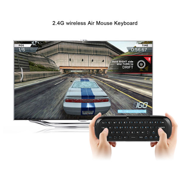 2.4G Mini Trådlöst Luftmus-Tangentbord Fjärrkontroll för Android / Windows