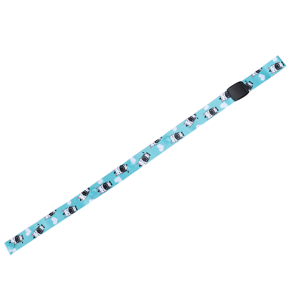 Justerbar 2,5 cm Babyflaskekoppholder med stropp - Barnevognleke Sippy Leash Tether (Zebra Design)