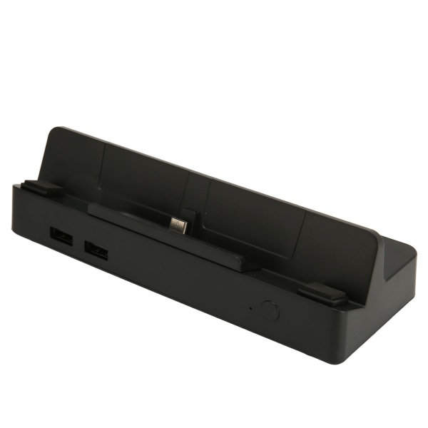 Konsol TV Dock 4K HD Multimedia Interface Konverter Oplader HUB med Gigabit Ethernet Port til Switch OLED