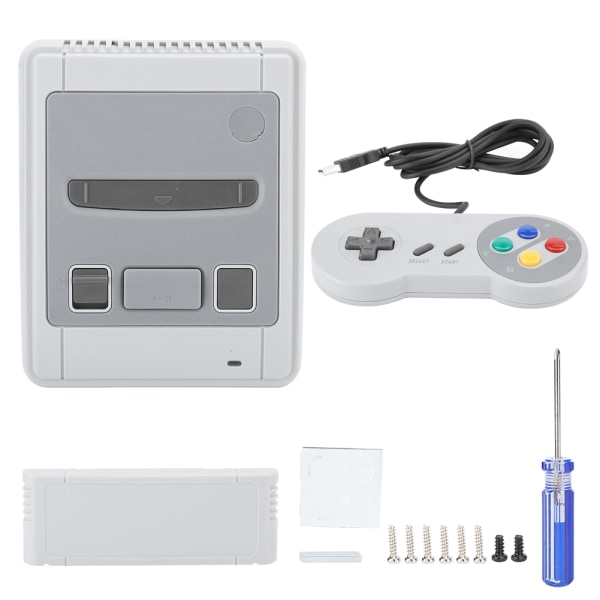 Vintage Spilkonsollæske med Ledningsforbundet Gamepad Unikt Designet til Raspberry Pi 3B+/3B/2B/B+