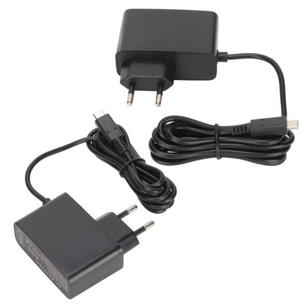 Strømadapter til Switch 5V 2.4A Udgang Type C Interface Vægoplader til Switch Konsol 100‑240V EU Stik