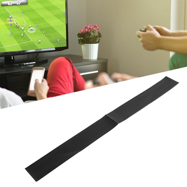 Midtskin for PS5-konsollen, integrert, ripebestandig, midtre stripeklistremerke for PS5 med optisk stasjon, svart