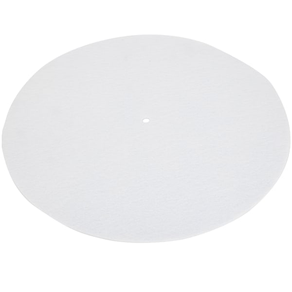 12\" Anti-Vibrasjons Turntable Platter Matte for Audiofiler - Hvit Pute for Vinyl Plate Spillere